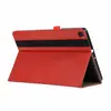 Para Samsung Tab A 2019 T510 capa plana de couro sintético com porta-cartões e suporte de mão T515 capa flip de couro