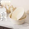 Lavabo Plástico Hogar Fregadero de Cocina Engrosado Grande y Pequeño Cubeta de Plástico Dormitorio de Estudiantes Lavandería Baño de Pies