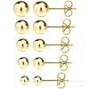 Pendientes de Gema Luminosa Más Vendidos en Amazon para Niñas, Sencillos y de Moda, Tachuelas para Orejas, Pendientes para Hombres con Sentido de Diseño Europeo y Americano