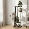 Producto popular transfronterizo: Estante de Flores para Sala de Estar, Soporte de Macetas de Flores de Múltiples Niveles para Balcón, Estante Escalonado para Plantas