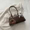 Bolso retro minimalista para mujer, nuevo modelo otoño 2026, elegante y con estilo, bolso de hombro para debajo del brazo, bolso de mano de moda para el día a día