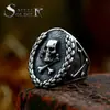 Acero Guerrero nuevo cráneo hueso Taigang anillo al por mayor personalidad retro europea y americana anillo de acero inoxidable en forma de U
