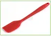 Atacado de fábrica FDA silicone raspador integrado cor sólida tamanho pequeno espátula para bolo ferramentas de panificação ferramentas para bolo