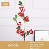 Ramas Artificiales de Bayas Navideñas para Decoración de Sala de Estar, Decoración de Bodas, Ramas Largas de Frutos Rojos, Accesorios de Fotografía, Fruta Artificial de la Fortuna de Alta Calidad