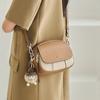 Bolsa de Estilo Ocidental de Alta Qualidade para Mulheres 2025 Novo Design de Nicho Bolsa Transversal Mini Bolsa Redonda Bolsa de Mão Bolsa de Ombro para Mulheres