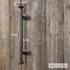 Manija de Puerta de Hierro Fundido Estilo Retro Europeo para Patio Exterior Jardín Puerta de Madera Armario Decorativa Manija de Hierro Pestillo