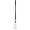 Amazon Ventas Calientes Transfronterizas Tarjetero de Certificado Negro Lanyard para Certificado Hebilla Retráctil Fácil de Jalar Hebilla para Tarjeta Fácil de Jalar
