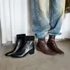 Botas Chelsea com sola silenciosa e forro de pele de ovelha para o trajeto diário, coleção outono/inverno 2026, salto grosso, salto médio, bico quadrado versátil, botins de couro genuíno para mulheres