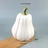 Adornos Creativos Blancos de Cerámica Escandinava en Forma de Calabaza Adornos de Escritorio Decoraciones para el Hogar Regalos de Halloween