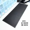 Tapete Antiderrapante para Bar de Chá com Leite Tapete para Bar de Café Tapete Retangular Drenante para Cozinha Porta-Copos de Vinho Ktv Porta-Copos de Borracha para Chá