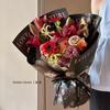 Yitong Ximeng Garden Estilo Pintura al Óleo Papel de Regalo Floral Día de San Valentín Chino Ramo Paquete Artístico Papel de Flor Materiales de Empaque para Ramo