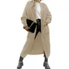 Cardigan de Punto Nuevo para Otoño e Invierno 2026 Comercio Exterior Transfronterizo Suéter Cardigan con Bolsillo de Solapa Delantero Estilo Europeo y Americano para Mujer