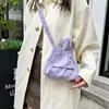 Bolso Cruzado Dopamina Dumpling Singapur Bolso Cruzado Dulce Plátano Bolso Tote Mini Bloque de Color Nuevo Otoño 2025 para Mujer