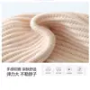 Braga de Cuello de Cachemira para Otoño e Invierno para Hombres y Mujeres, Bufanda Protectora de Cuello Tejida de Lana Engrosada Cálida