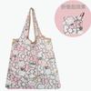 Bolsa Portátil para Compras de Supermercado, Bolso de Hombro Estampado para Mujer, Bolsa de Almacenamiento Grande tipo Camping para Viaje
