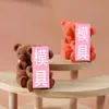 Molde de Vela de Oso para Pareja Transfronteriza Molde de Silicona para Decoración de Pastel Mousse de Chocolate Oso de Amor