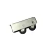 Polea de Rueda Doble de Alta Resistencia de Aleación de Aluminio para Puertas y Ventanas, Rodillo para Corredera de Ventana, Rueda para Puerta Corredera de Vidrio, Rodamiento de Acero Inoxidable