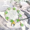 Pulseira Berloque Vaga-lume para Mulheres, Design de Nicho de Luxo Leve, Pulseira Bestie Exquisita e Moderna, Presente Atacado Ametista
