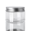 Botella de plástico PET de 30 ml y 500 ml, transparente, de boca ancha, para crema, polvo, té con aroma a nueces, caja de subembalaje sellada.
