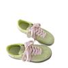 Zapatos de Entrenamiento Retro Alemanes de Nicho para Mujer Primavera y Verano 2025 Nuevos Tenis Deportivos y de Ocio Versátiles de Suela Gruesa Zapatos Blancos Forrest Gump