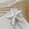 Pinza para el pelo de estrella de mar de simulación de personalidad, pinza de pico de pato para flequillo roto de chica, pinza de estilo festivo, pinza para flequillo lateral, extensiones de pelo, accesorios para el pelo
