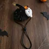 Disfraz de Halloween para mascota: cabeza de calabaza de gato, collar divertido y babero para perros, osos de peluche y perros pequeños a medianos