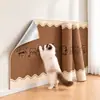 Protector de esquina de pared para arañazos de gato, almohadilla para arañazos de gato, tabla para arañazos de gato, resistente al desgaste, no suelta pelusa, pegatina de pared, autoadhesivo resistente a arañazos para sofá de gato