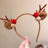 Diadema de Sombrero de Papá Noel Pasador para el Cabello para Mujer Lindo Accesorios para el Cabello de Disfraz Infantil Pasador de Sombrero de Navidad Pasador de Estrella Decoración