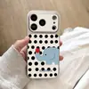 Adecuado para funda de teléfono Apple 17 Elefante Pequeño de Lunares iPhone 18 Pro Max Cobertura Total 16 Pro Textura de Cuero Fresco Estilo de Nicho