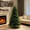 Decoración Navideña Simulada Mezclada PE Flocado Árbol de Navidad Escaparate Grande Escena de Ambiente Arreglo Accesorios Adornos