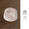 Calentador de Té de Vidrio Estilo Japonés Base Espesa para Calentar Té Dispositivo Casero para Preparar Té Calentamiento Aislante Base Calentadora de Té