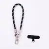 Cordón para Teléfono Móvil de 7 mm Color Original Titanio Estilo Pulsera Viene con Clip Cuerda de Mano para Cuello Anti-Pérdida Cadena para Teléfono Móvil Correa Anti-Caída para Colgar el Teléfono Móvil
