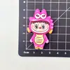 Muñeca de Tarjeta Grande Labubu Pegamento de Crema DIY Accesorios de Resina Funda para Teléfono Móvil Pasador Diadema Llavero Material Venta al por Mayor