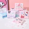 Papel de Lenço Facial Impresso Sanrio Genuíno Autorizado Bolsa Pequena Portátil Hello Kitty Guardanapo para Estudantes para a Escola