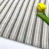 Tela de algodón poliéster teñida en hilo a rayas para primavera y verano, suave, transpirable, algodón, vestido para niños, camisa para mujer, tela a rayas