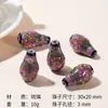 Han Yuyuan DIY feito à mão pintado à mão flor vaso de vidro cabaça pingente colar acessórios de colar pulseira atacado