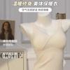 Roupa íntima de veludo quente feminina 2024 novo colete acolchoado com forro de fleece outono e inverno feminino interno com bojo
