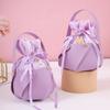 Bolsa de Dulces de Terciopelo para Boda, Caja Creativa de Cuero de Alta Gama para Dulces de Boda, Bolsa de Tela, Caja de Regalo para Acompañamiento de Boda, Bolsa de Regalo