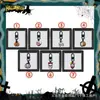 Colgante Llavero Halloween Transfronterizo Calavera Calabaza Dibujo Animado Fantasma Metal Colgante Bolsa Regalo de Año Nuevo