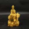 Ornatos de Resina Esculpidos Bodhisattvas Manjushri e Samantabhadra Decoração de Mesa de Escritório Sala de Estar Artesanato Suprimento ao Vivo Atacado