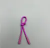 Cordón de cremallera de silicona, tirador de hebilla, asa de cuerda, cordón reflectante, cordón con colgante de material de silicona