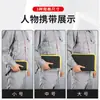 Bolsa de Ferramentas Portátil para Eletricista Multiuso para Reparo e Instalação Bolsa de Lona Bolsa Pequena de Armazenamento Espessa Resistente ao Desgaste Placa Rígida