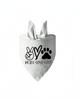 Amazon AliExpress explosiones transfronterizas bufanda decorativa para mascotas de sublimación toalla triangular para perro toalla babosa