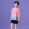 Ropa de Fútbol Nueva para Niños Estudiantes Ropa de Entrenamiento Ropa de Bádminton para Hombre y Mujer Traje Transpirable de Secado Rápido Absorbe el Sudor Estampado