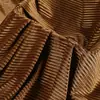 Tira de hoyo plisada terciopelo coreano terciopelo dorado terciopelo elástico pantalones ropa tela de terciopelo DIY punto