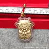 Llavero colgante para bolsa "Oveja Próspera" de Año Nuevo Chino de Shuibei, "Tres Ovejas Traen Prosperidad" set de regalo pequeño para evento corporativo reunión anual