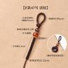 Suministro directo de fábrica Llavero de diamante accesorios diy manual llavero de vida material semiacabado colgante cuerda trenzada