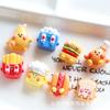 Creme cola acessórios atacado diy artesanal acessórios caseiros atacado cartoon blush comida jogar hambúrguer batatas fritas
