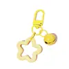 Estrella de Cinco Puntas Calada en Acrílico Hebilla de Puerta Colorida Llavero Colgante Fresco Pequeño Accesorios para Bolsos DIY Pequeños Regalos