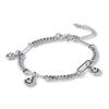 Pulseira Envolvente Sorriso Celebridade da Internet Pulseira Simples Smiley Feminina Prata Tailandesa Imitação Pulseira Joia Estilo Antigo Retrô